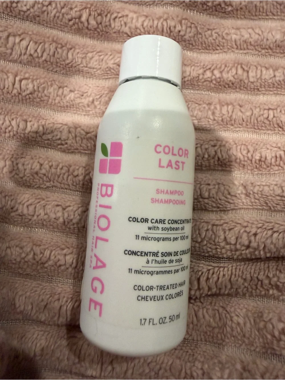 Biolage Color Last - White with Pink Accents